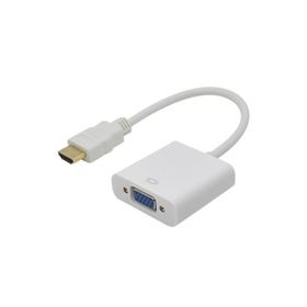 Maxgo 2094 Görüntü Projeksiyon HDMI To VGA Kablo Çevirici Dönüştürücü Adaptör