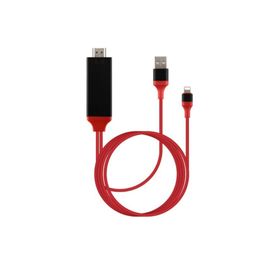 Maxgo 2116 2 m iPhone HDMI HDTV Cep Telefonu TV Görüntü Aktarma Kablosu