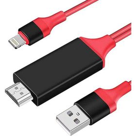 Maxgo 2116 2 m iPhone HDMI HDTV Cep Telefonu TV Görüntü Aktarma Kablosu