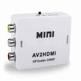 Maxgo 2120 Rca Tos Video Av To HDMI Adaptör Görüntü Ses Çevirici