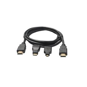 Maxgo 2137 Mini Çevirici Dönüştürücü Mikro 3 In 1 HDMI Kablosu