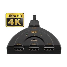Maxgo 2151 3 Port Ultra HD 4K HDMI Switch Çoklayıcı Çoğaltıcı