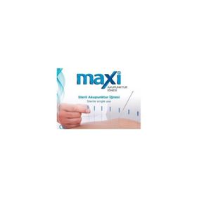 Maxi 0.25x25 mm Akupunktur İğnesi