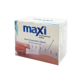 MAXİ 0.35x75 mm Akupunktur İğnesi