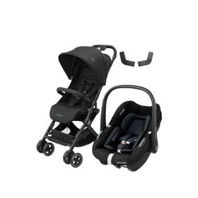 Maxi-Cosi Lara2-Pebble S Tek Elle Katlanabilen Ultra Kompakt Seyahat Sistem Black Bebek Arabası