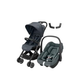 Maxi-Cosi Lara2-Pebble S Tek Elle Katlanabilen Ultra Kompakt Seyahat Sistem Graphite Bebek Arabası