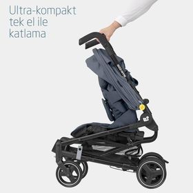 Maxi-Cosi Mara Ultra Kompakt Tek Elle Katlanabilen Baston Bebek Arabası