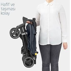 Maxi-Cosi Mara Ultra Kompakt Tek Elle Katlanabilen Baston Bebek Arabası