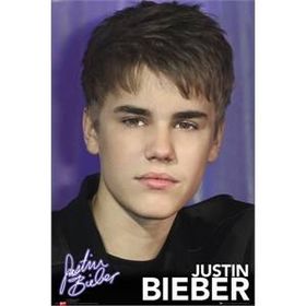 Maxi Justin Bieber Pin Up Purple Poster