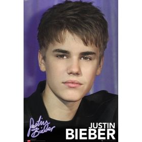 Maxi Justin Bieber Pin Up Purple Poster