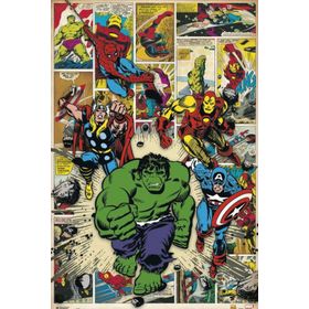 Maxi Marvel Here Come The Heroes Poster