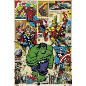 Maxi Marvel Here Come The Heroes Poster