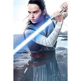 Maxi Pyramid International The Last Jedi Rey Engage Poster