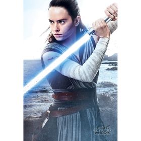 Maxi Pyramid International The Last Jedi Rey Engage Poster