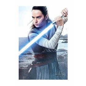 Maxi Pyramid International The Last Jedi Rey Engage Poster