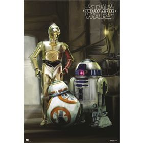 Maxi Star Wars Droids Poster