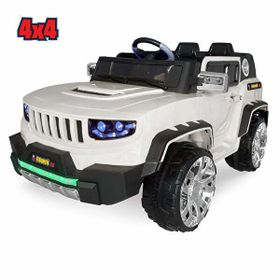 Maxi Taxi 4×4 Fenomen 12 V Çift Kişilik Beyaz Uzaktan Kumandalı Akülü Araba