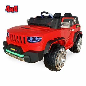 Maxi Taxi 4x4 12 V Fenomen Kumandalı Kırmızı Akülü Jeep