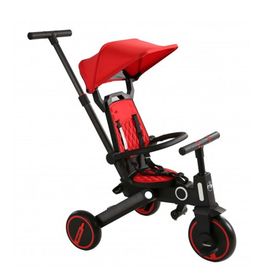 Maxi Taxi Easy Trike Kırmızı Ebeveyn Kontrollü Bisiklet