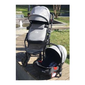Maxi Taxi Fast Pro Cotton Grey Alüminyum Travel Sistem Bebek Arabası