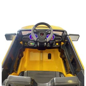 Maxi Taxi İznik Kumandalı 12 V 4x2 Sarı Akülü Araba