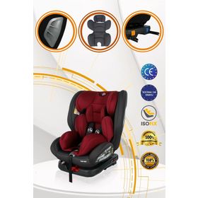 Maxi Taxi Safe Travel 360 dönebilen Isofix Kırmızı Gri Oto Koltuğu