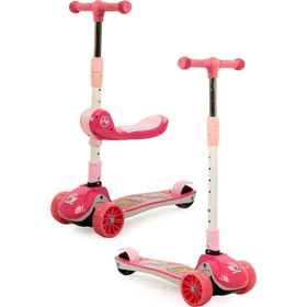 Maxi Taxi Zoomy Oturaklı Işıklı Katlanabilir Scooter