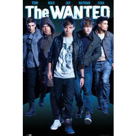 Maxi The Wanted Names Poster