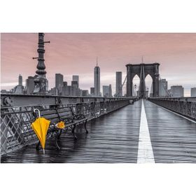 Maxi Yellow Umbrella Poster
