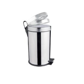 Maxiflow 13254 Pedallı Amortisörlü Kapak 8 Lt Çöp Kovası