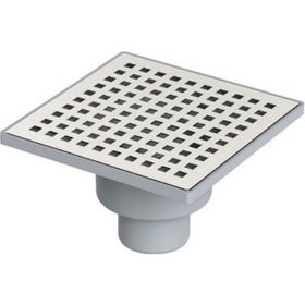Maxiflow 15 x 15 70 Alttan Çıkışlı Paslanmaz Yer Sifonu