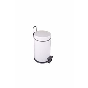 Maxiflow 18204 Boyalı Beyaz 5 L Standart Çöp Kovası