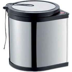 Maxiflow Dolap Için 11 lt Krom Çöp Kovası