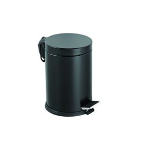 Maxiflow Siyah 3 lt Pedallı Çöp Kovası