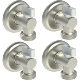MaxiFlow TM01810012 4 Adet Mini Küresel Çamaşır Bulaşık Makinesi Musluğu