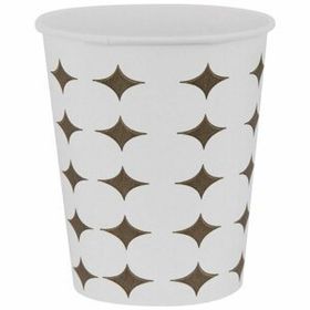 Maxima Yıldız Desenli 7 oz 50'li Karton Bardak