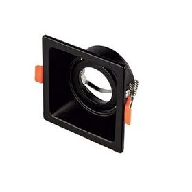 Maxled MX-2000 Sıva Altı GU-10 Duylu Siyah Yuvarlak Dekoratif Spot Kasa