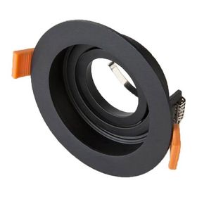Maxled MX-2028 Sıva Altı GU-10 Duylu Yuvarlak Siyah Dekoratif Spot Kasa