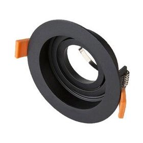 Maxled MX-2028 Sıva Altı GU-10 Duylu Yuvarlak Siyah Dekoratif Spot Kasa