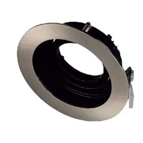 Maxled MX-2034 Sıva Altı GU-10 Duylu Yuvarlak Saten Siyah Dekoratif Spot Kasa