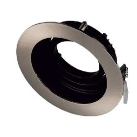 Maxled MX-2034 Sıva Altı GU-10 Duylu Yuvarlak Saten Siyah Dekoratif Spot Kasa