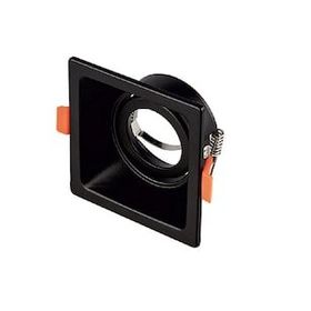 Maxled MX-2048 Sıva Altı GU-10 Duylu Kare Siyah Dekoratif Spot Kasa