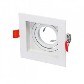Maxled MX-2056 Kare PC Boş Kasa Beyaz Spot