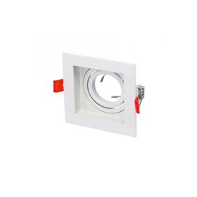 Maxled MX-2056 Kare PC Boş Kasa Beyaz Spot