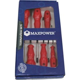 Maxpower 6 Parçalı Yıldız Tornavida Seti