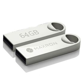 Maxron 64 GB Metal Gövde Ömür Boyu Garantili Güvenli USB Flash Bellek