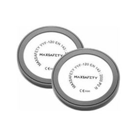 Maxsafety YYF 120 P2 Yarım Yüz 2'li Gaz Maskesi Filtresi Yedeği