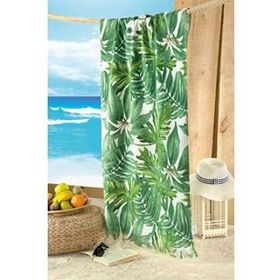 Maxstyle 70x160 cm Hawai Kadife Plaj Havlusu
