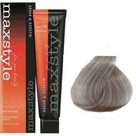 Maxstyle Argan Keratin 11.81 Extra Küllü Platin + Sıvı Oksidan Saç Boyası