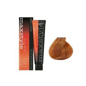 Maxstyle Argan Keratin 8.43 Sultan Bakırı Sıvı Oksidan Saç Boyası